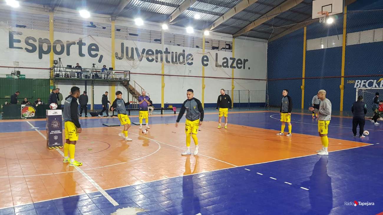 Após vencer fora de casa, Tapejara Futsal recebe o David Futsal em busca de mais três pontos no Gauchão Série B