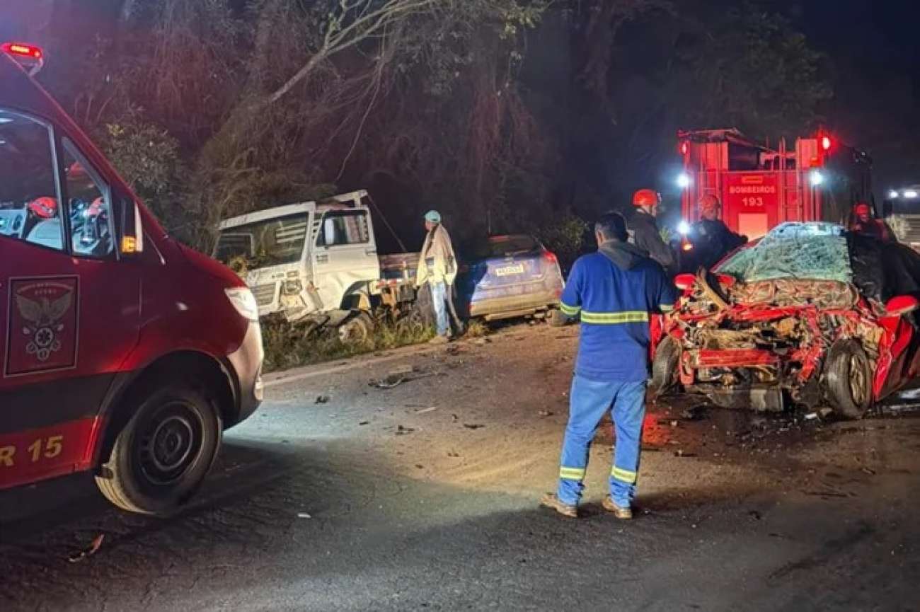 Colisão entre três veículos deixa um morto e dois feridos na RS-324, em Marau