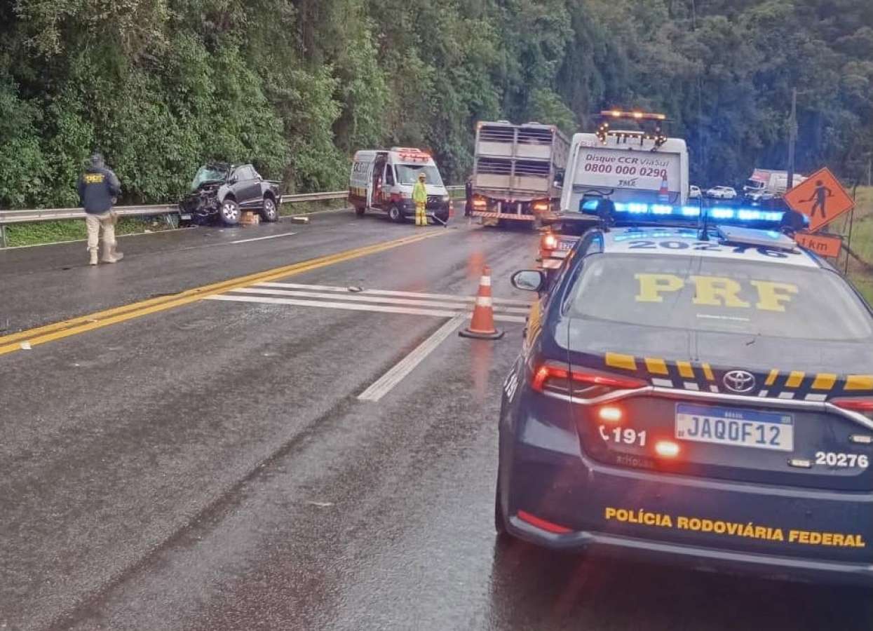 Casal de Soledade morre em grave acidente entre caminhonete e ônibus na BR-386