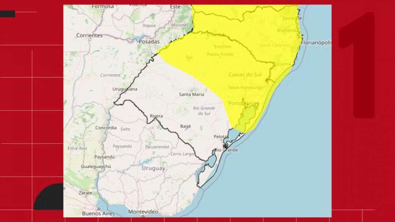Após trégua, temporais retornam ao Norte do RS com volumes elevados nos próximos dias