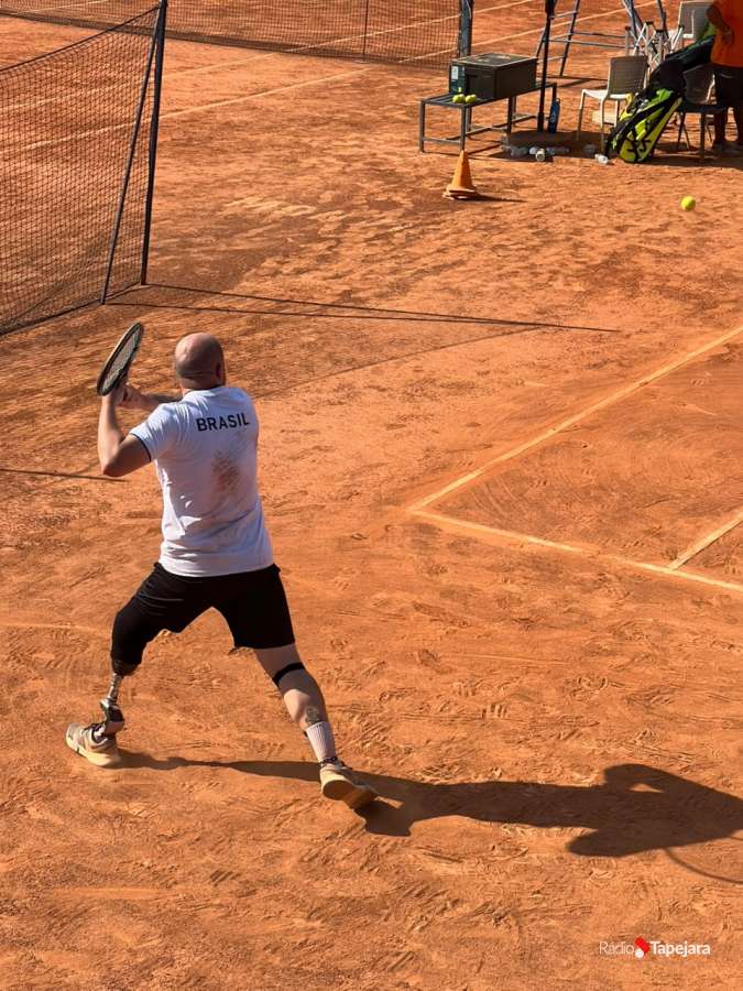 Aurio Fortunato alcança terceiro lugar no ranking mundial de Parastanding Tennis após vice-campeonato na Itália
