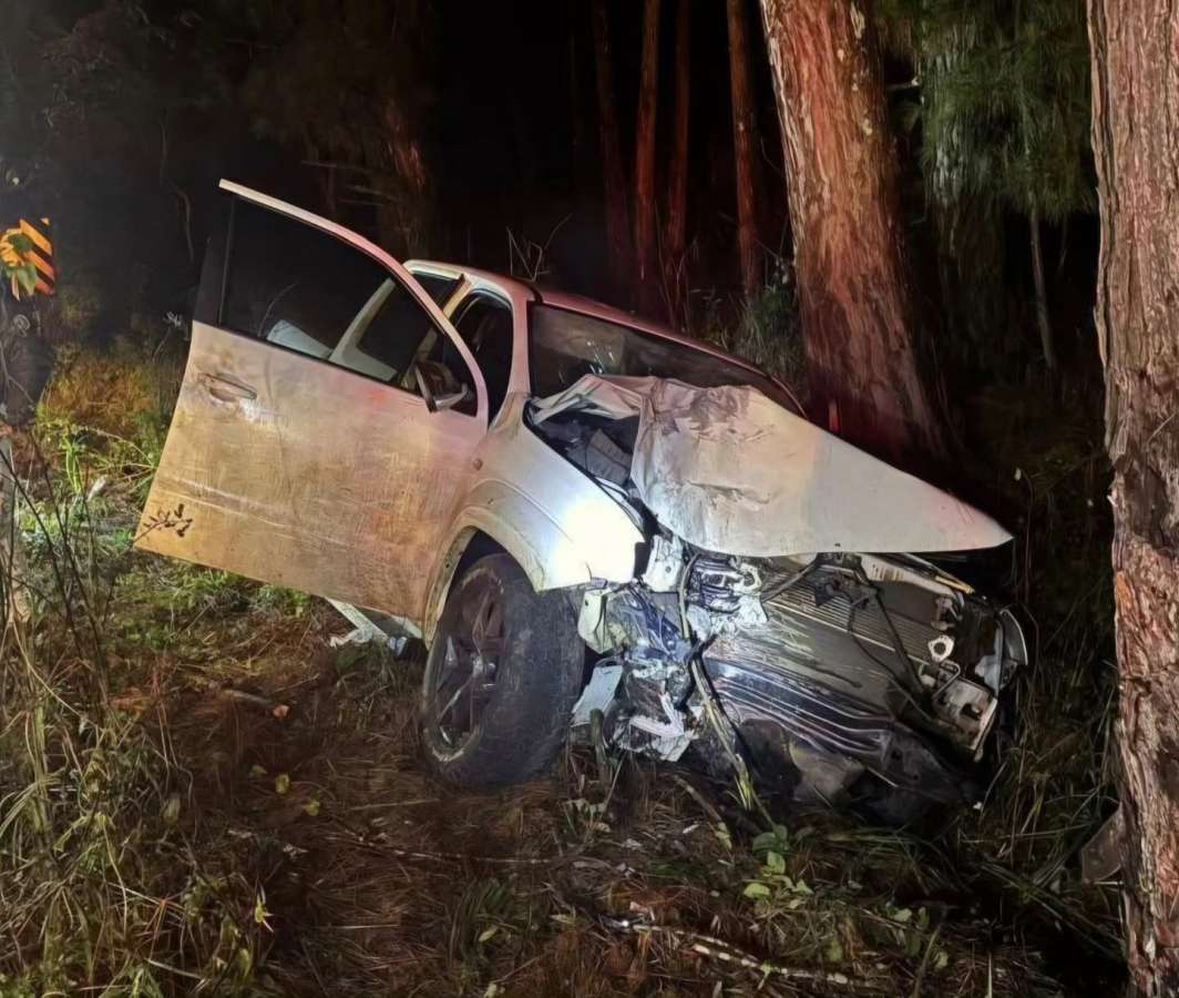 Acidente de trânsito registrado na ERS-324 no trecho entre Passo Fundo e Marau