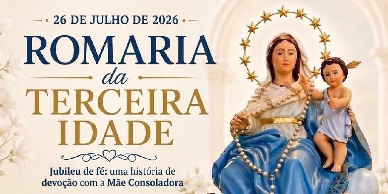 Romaria da Terceira Idade será no dia 26 de Julho, em Ibiaçá