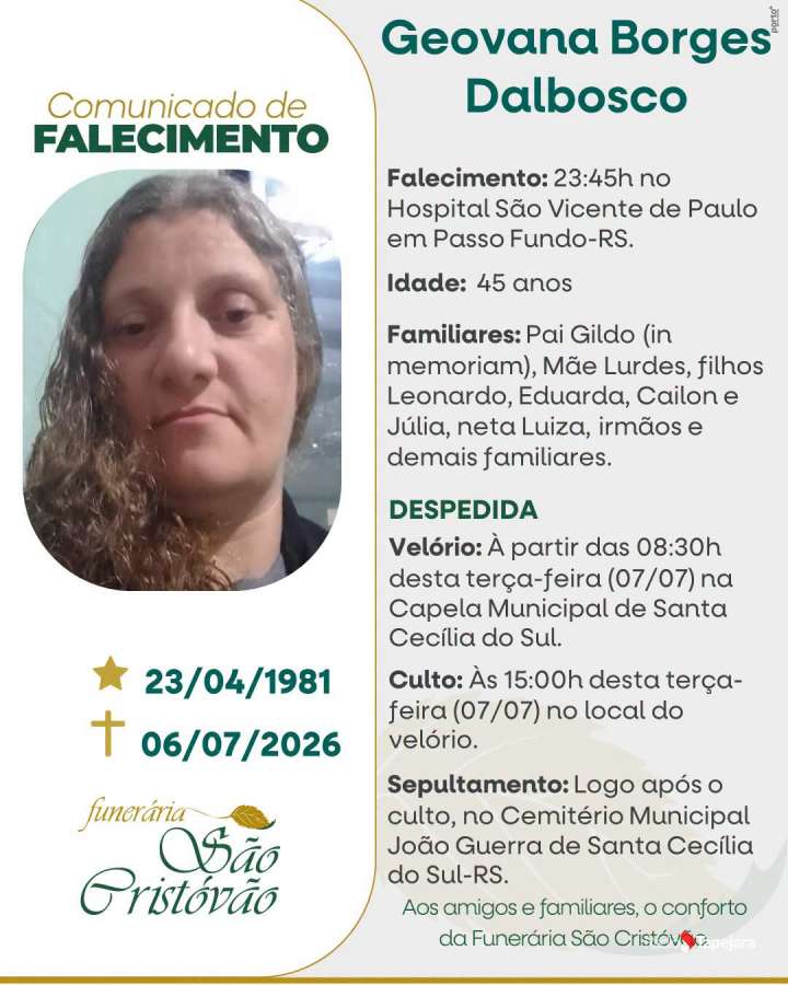Geovana Borges Dalbosco