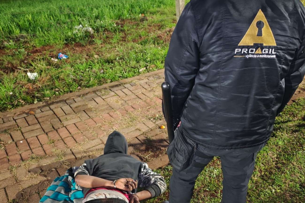 Nova tentativa de furto a empresa termina com suspeito detido em flagrante, em Tapejara