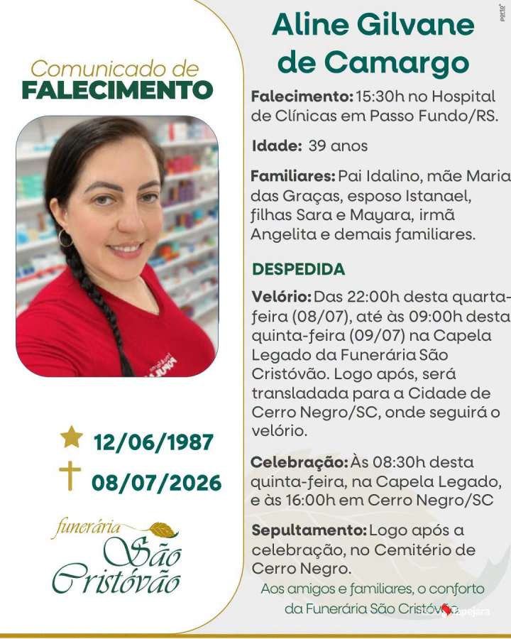 Aline Gilvane de Camargo