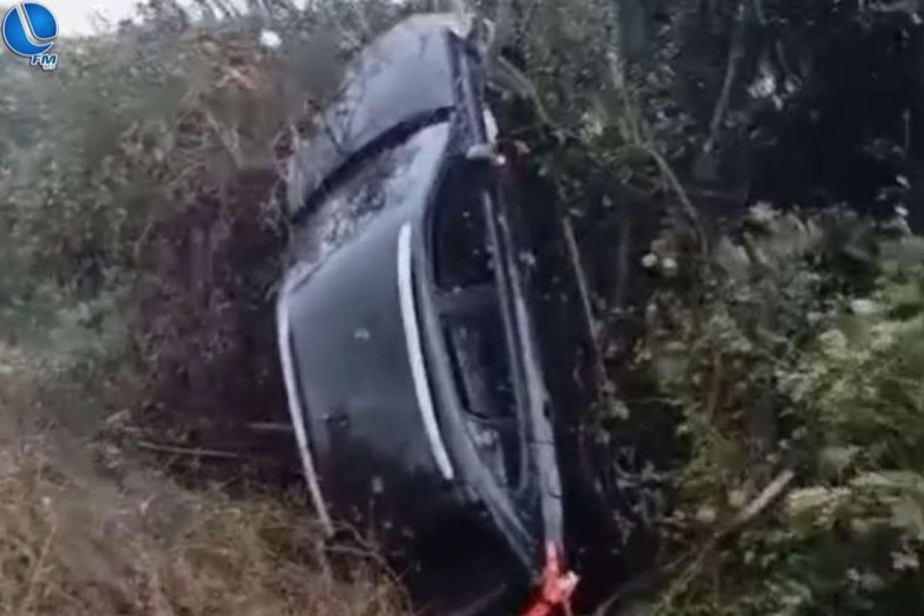 Veículo tomba na ERS-126 entre Caseiros e Ibiraiaras; ocupantes escapam sem ferimentos