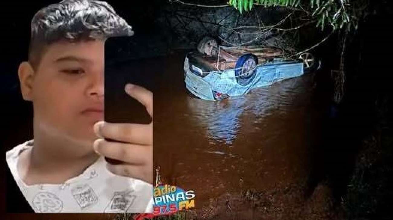 Jovem de 17 anos morre após carro cair em rio no interior de Jacutinga