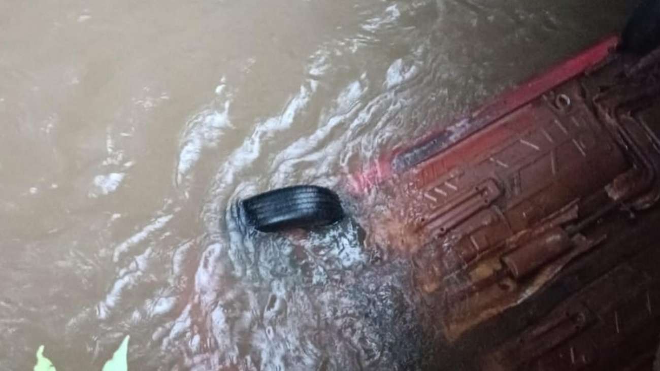Idoso morre após carro cair em rio no interior de Viadutos