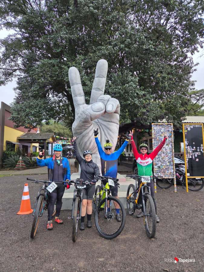 Associação Ciclismo Tapejara conquista pódio no 1º Desafio da Serra da Rocinha