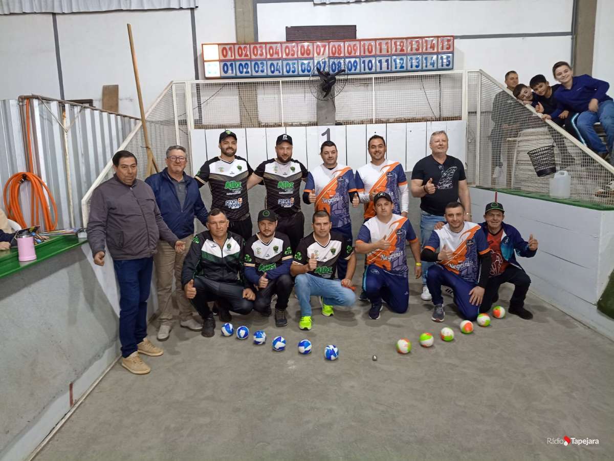 Negrinis Bar Petiscaria, de Sananduva, conquista o 1º Campeonato de Bochas da SERC Funil de Tapejara
