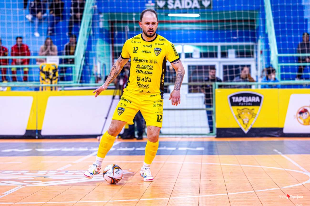 Tapejara Futsal busca manter-se entre os primeiros colocados em confronto direto pela Série B