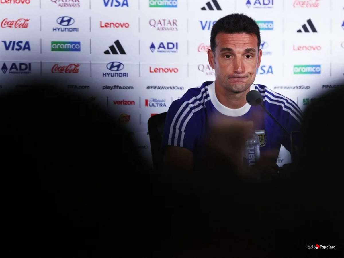 Scaloni desabafa após colocar a Argentina em mais uma final: “Quando vemos sangue, vamos até o fim”