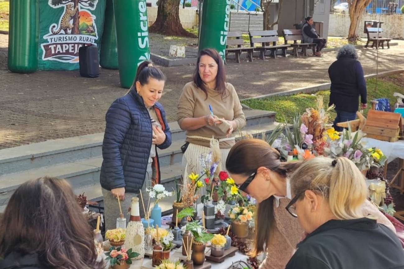 Feira de Artesanato e Turismo Rural será realizada neste sábado, em Tapejara