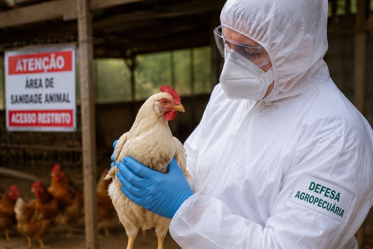 Governo gaúcho confirma foco de gripe aviária em criação de subsistência no Norte do Estado