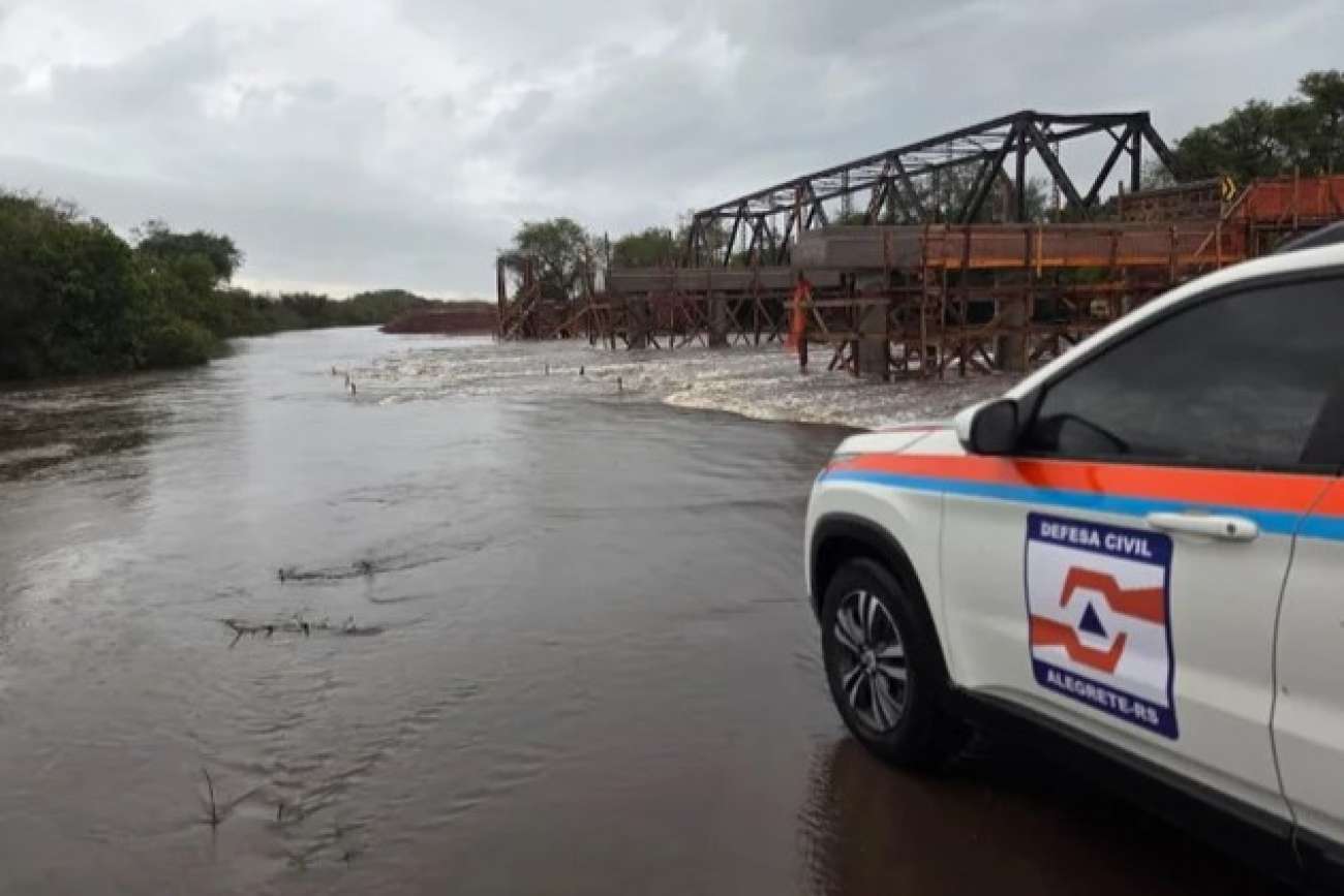 Temporais deixam estragos em 41 municípios gaúchos e 19 pessoas desalojadas