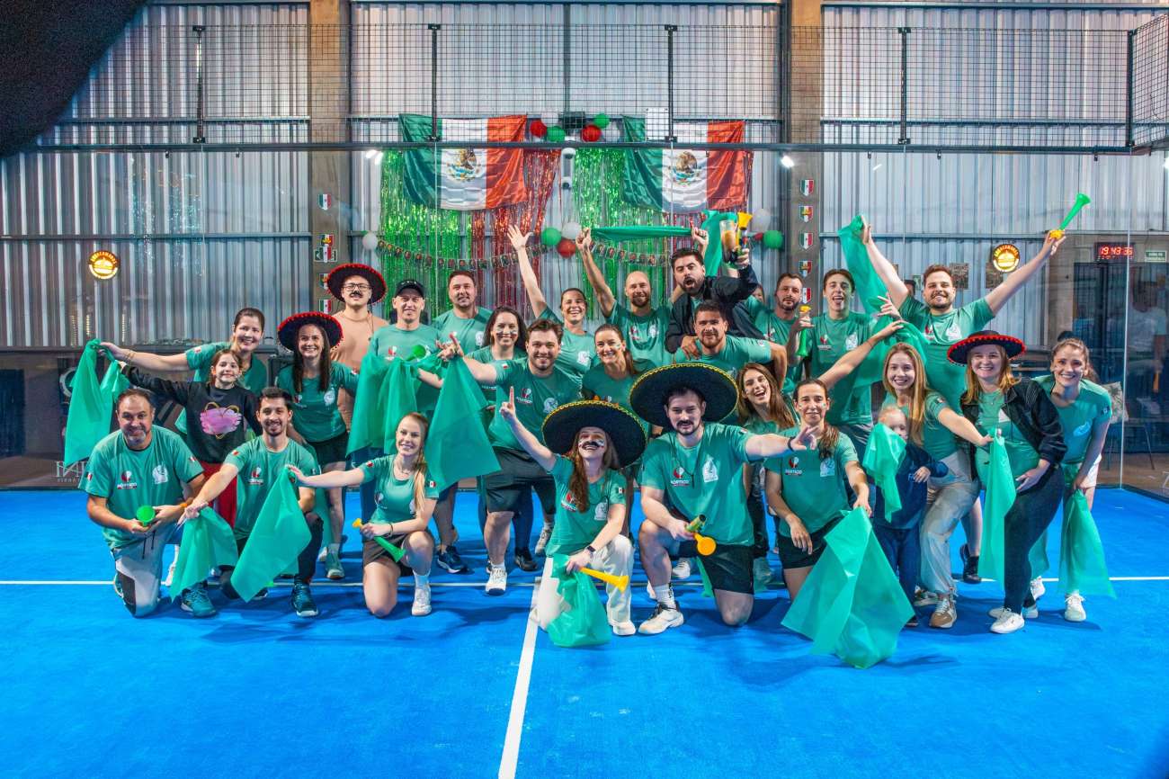 Competição em formato de seleções marca a Copa do Mundo de Equipes do Pórtico Padel & Beach