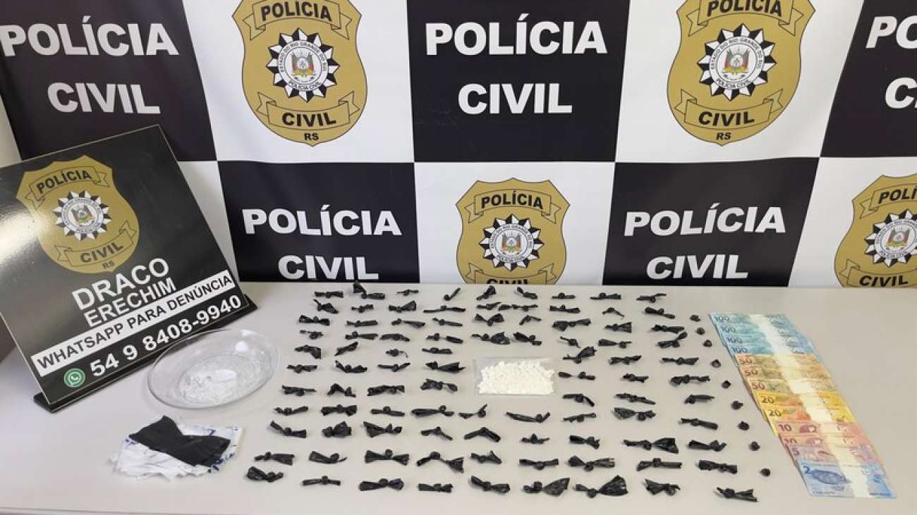 Homem é preso na operação Chamou! Chegou! em Erechim