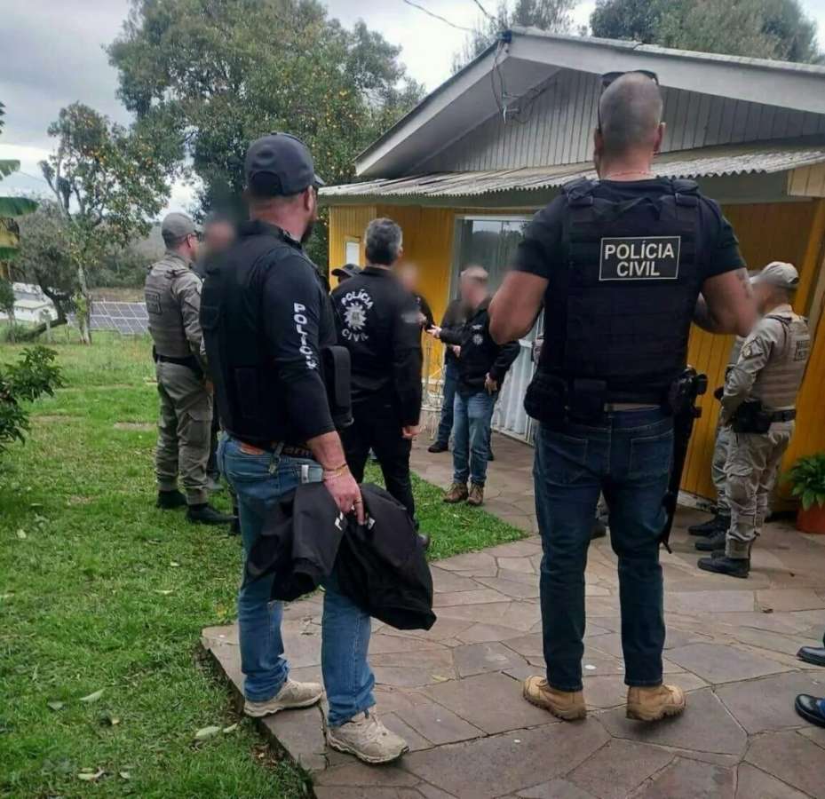 Operação Pássaro: Polícia Civil efetua prisão e cumpre mandados por homicídio em Fontoura Xavier