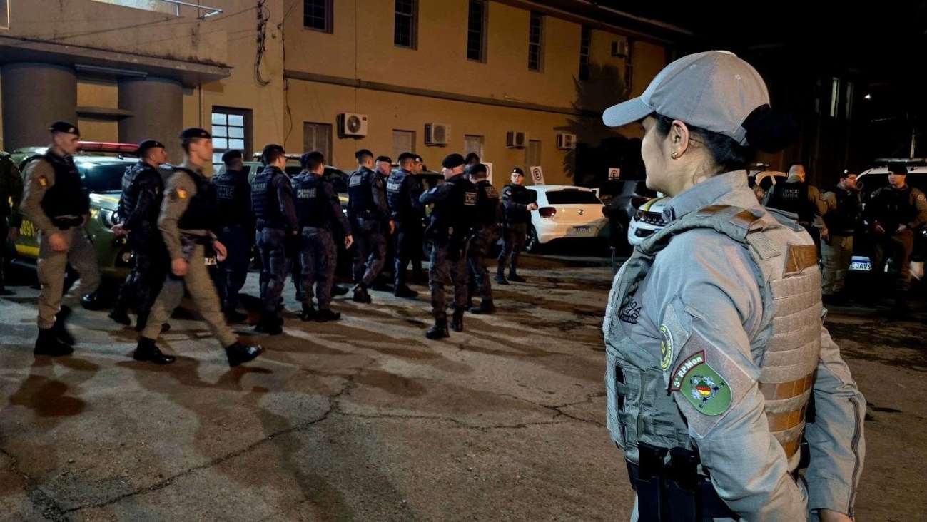 Operação Cerco Fechado – Sossego e Ordem mobiliza forças de segurança em Passo Fundo