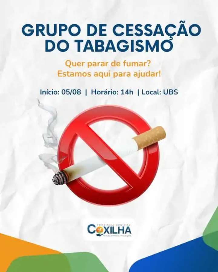 UBS inicia Grupo de Cessação do Tabagismo em Coxilha