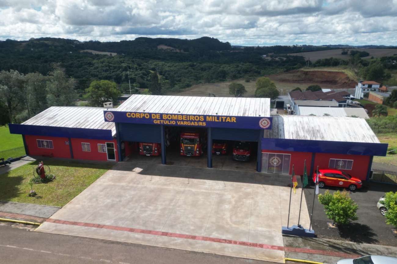 Bebê engasgada com leite materno é salva pelo Corpo de Bombeiros, em Getúlio Vargas