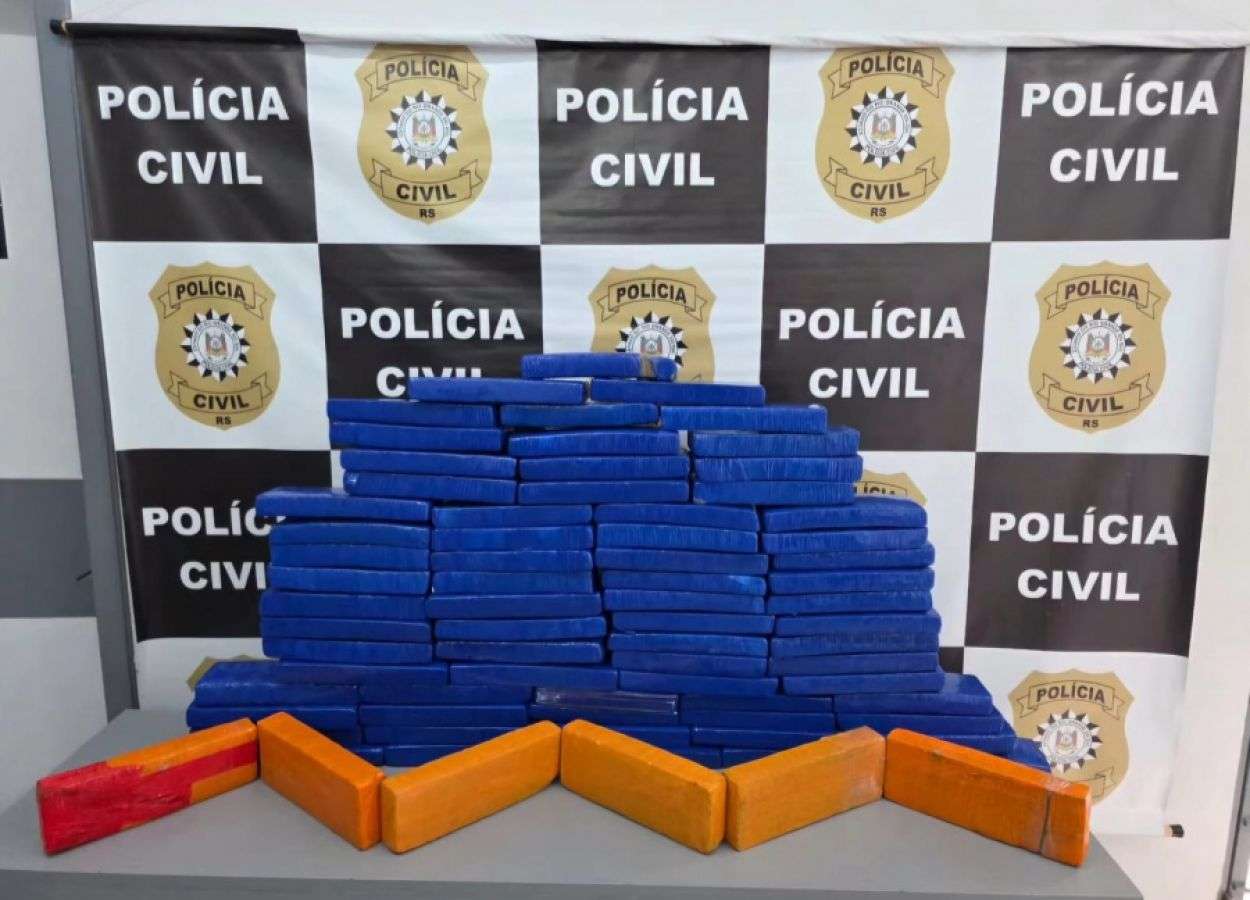 Polícia Civil apreende mais de 60 quilos de maconha em residência em Lagoa Vermelha