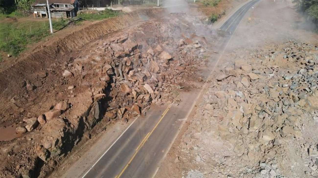 BR-386 terá bloqueio nesta quinta-feira para detonação de rochas em Soledade