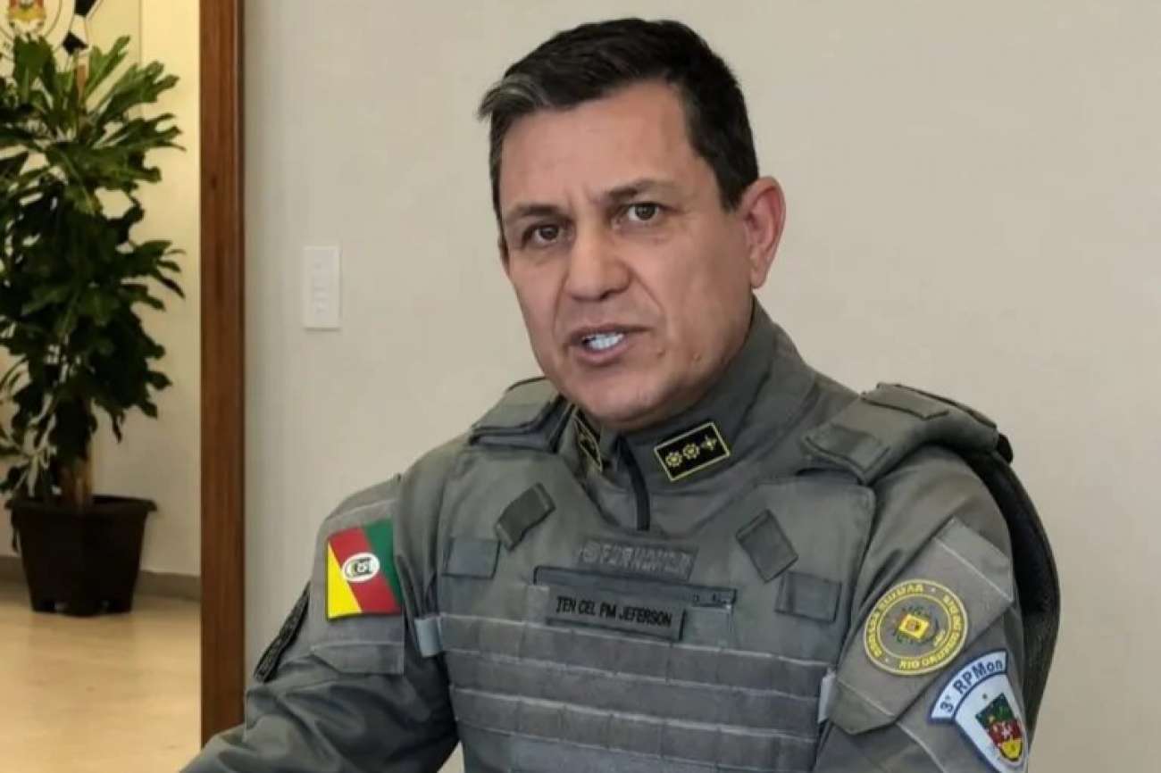Tenente-coronel Jeferson Miguel da Silva assume comando do 3º RPMon, em Passo Fundo