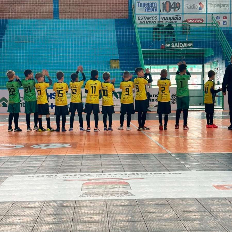 Tapejara Futsal Sub-11 recebe o Korpus Futsal pelo primeiro jogo das oitavas de final da Liga Gaúcha