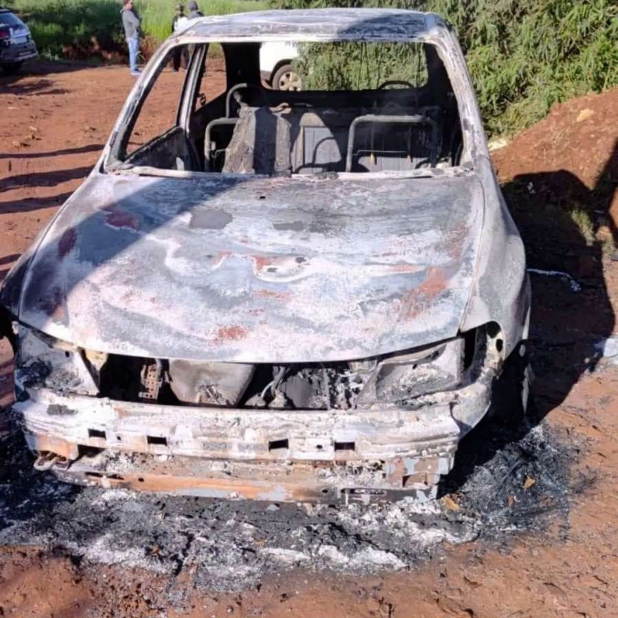 Homem é encontrado morto dentro de veículo incendiado em Coronel Bicaco