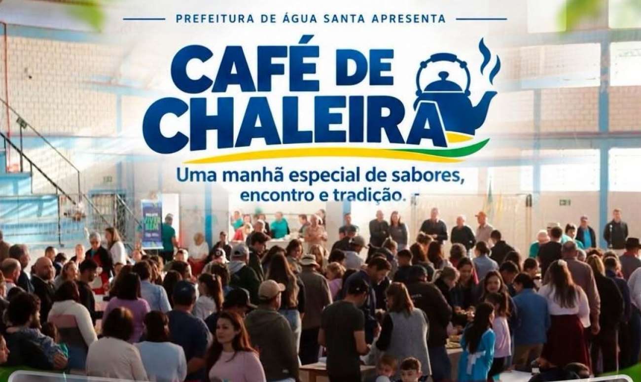 Água Santa realiza Café de Chaleira nesta quinta-feira