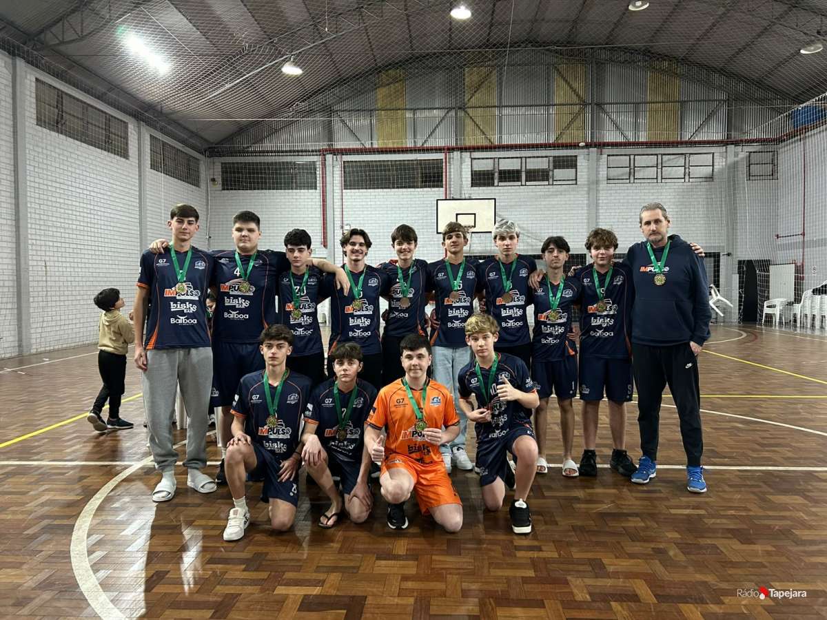 Impulso de Tapejara se destaca na 3ª etapa do Circuito de Voleibol em Marau