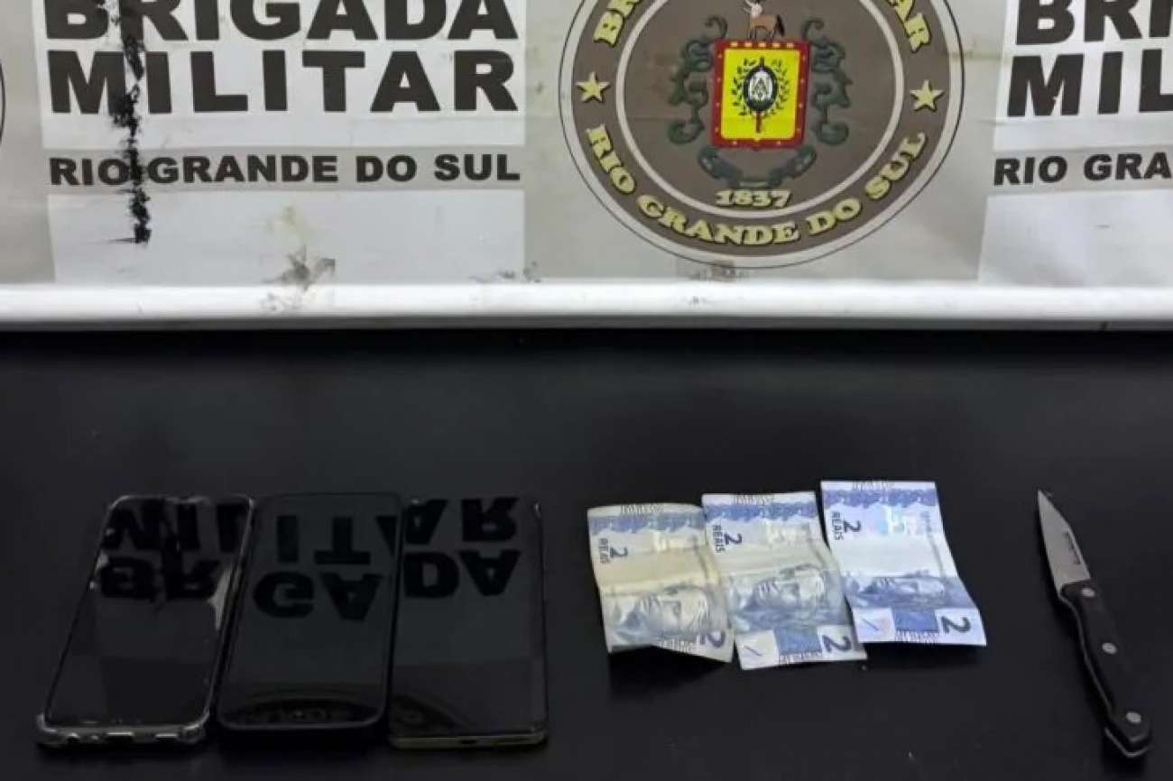 Dois homens são presos por roubo a pedestres, em Passo Fundo