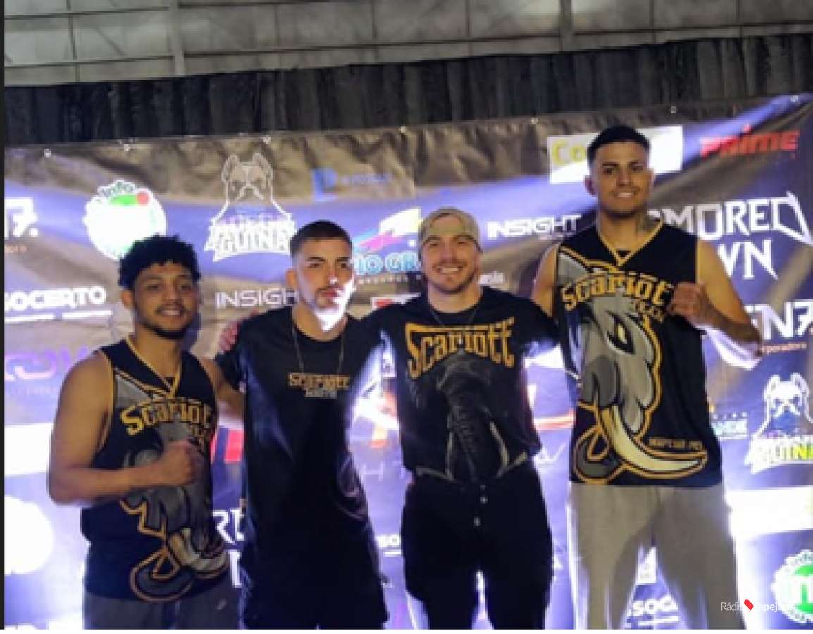 CT Scariott Team representa Tapejara no Invictus Fight Show