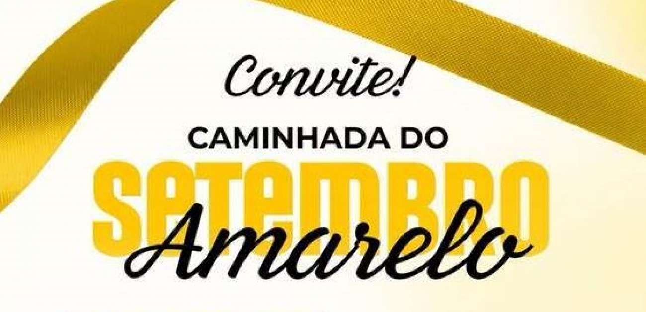 Ibiaçá promove Caminhada do Setembro Amarelo nesta quarta-feira