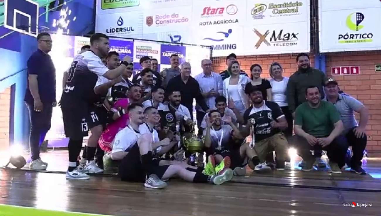 Campeonato Aberto de Inverno define seus quatro campeões em noite memorável para Tapejara e região