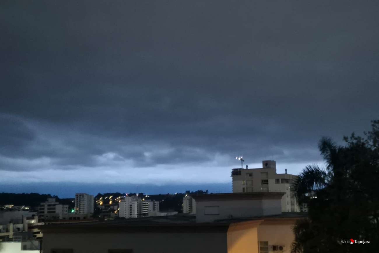 Tapejara tem previsão de chuva forte nesta segunda-feira