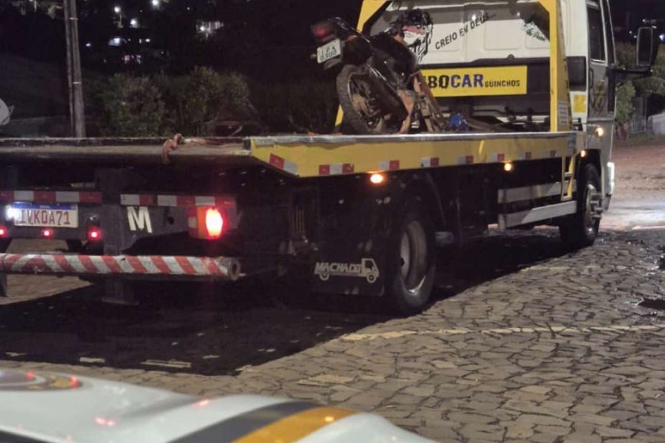 Brigada Militar recupera motocicleta horas depois de furto em Getúlio Vargas