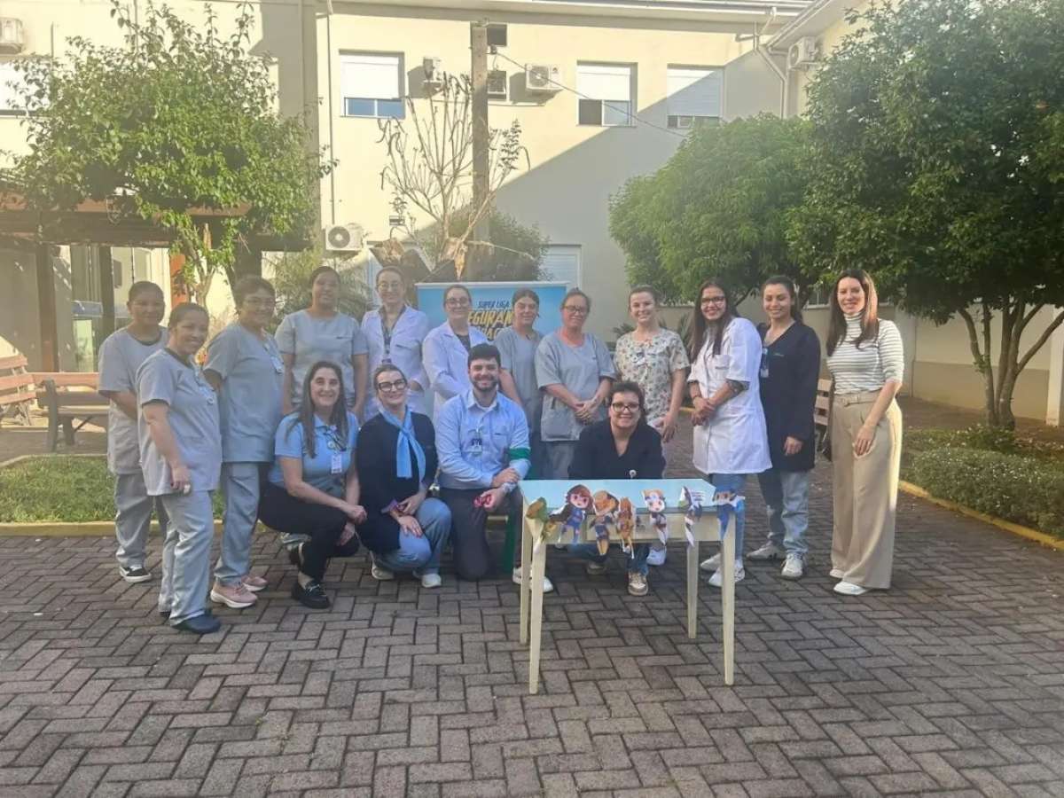 Hospital Santo Antônio de Tapejara promove ação sobre segurança do paciente