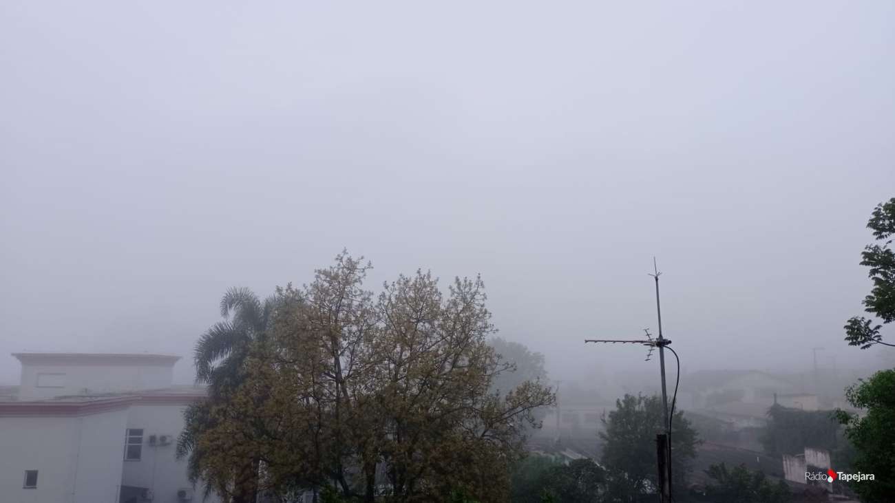 Quarta-feira será de tempo nublado e temperaturas amenas em Tapejara