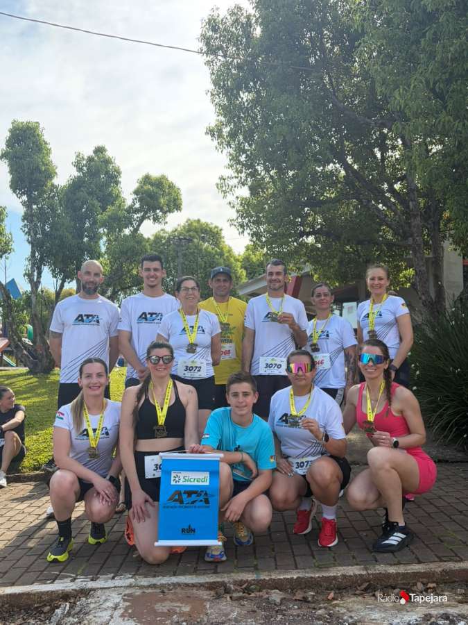 Atletas da ATA participam de cinco competições no fim de semana