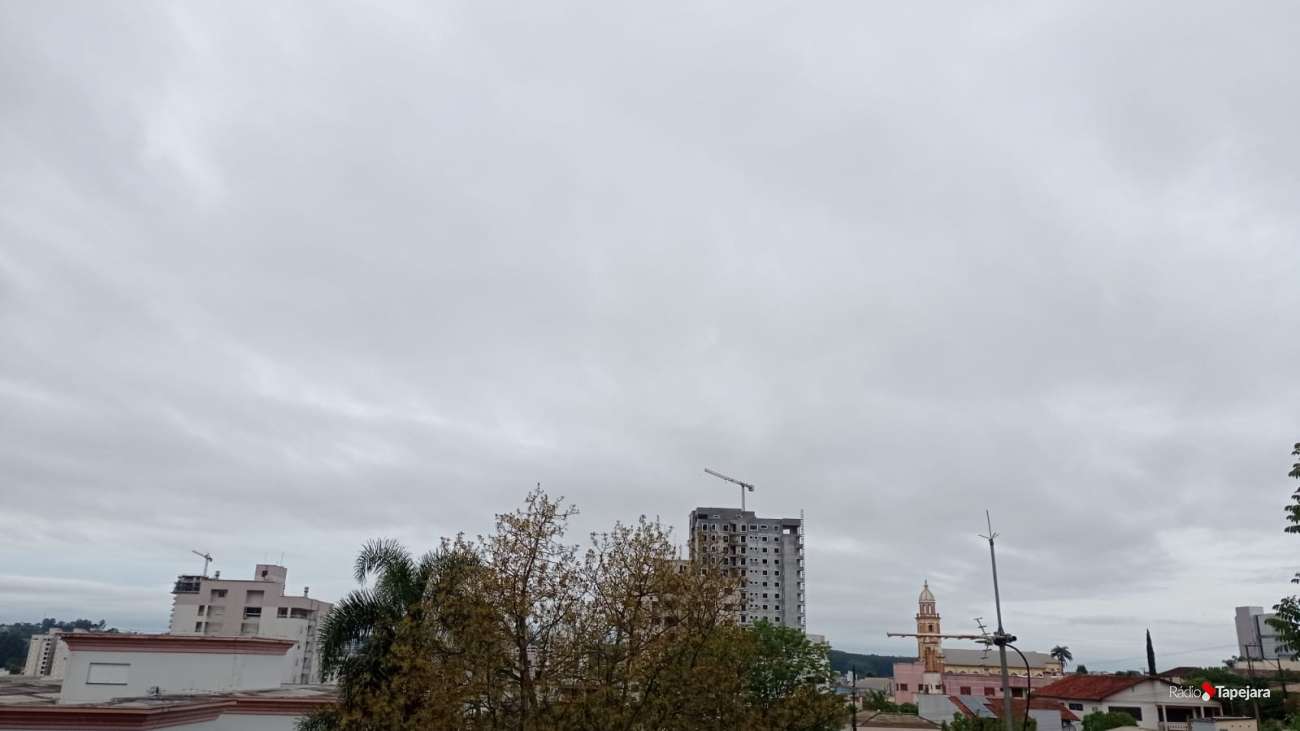 Tapejara terá sol entre nuvens e aumento da nebulosidade nesta terça-feira