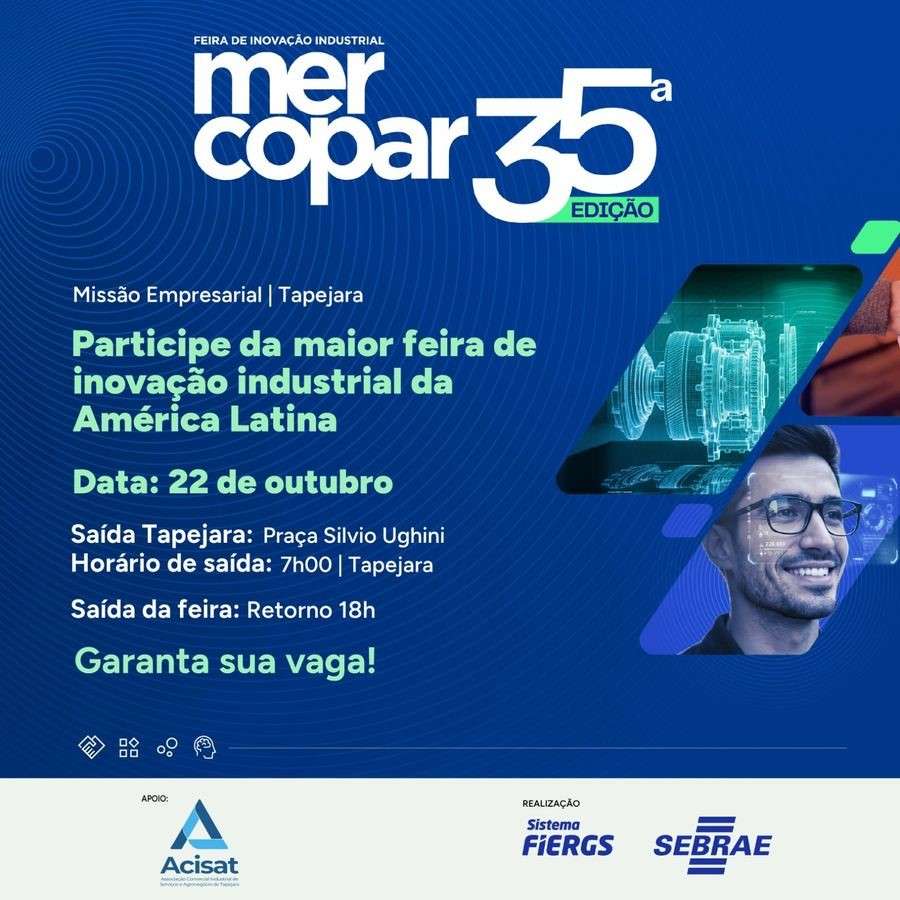 ACISAT e Sebrae promovem missão empresarial de Tapejara à Mercopar