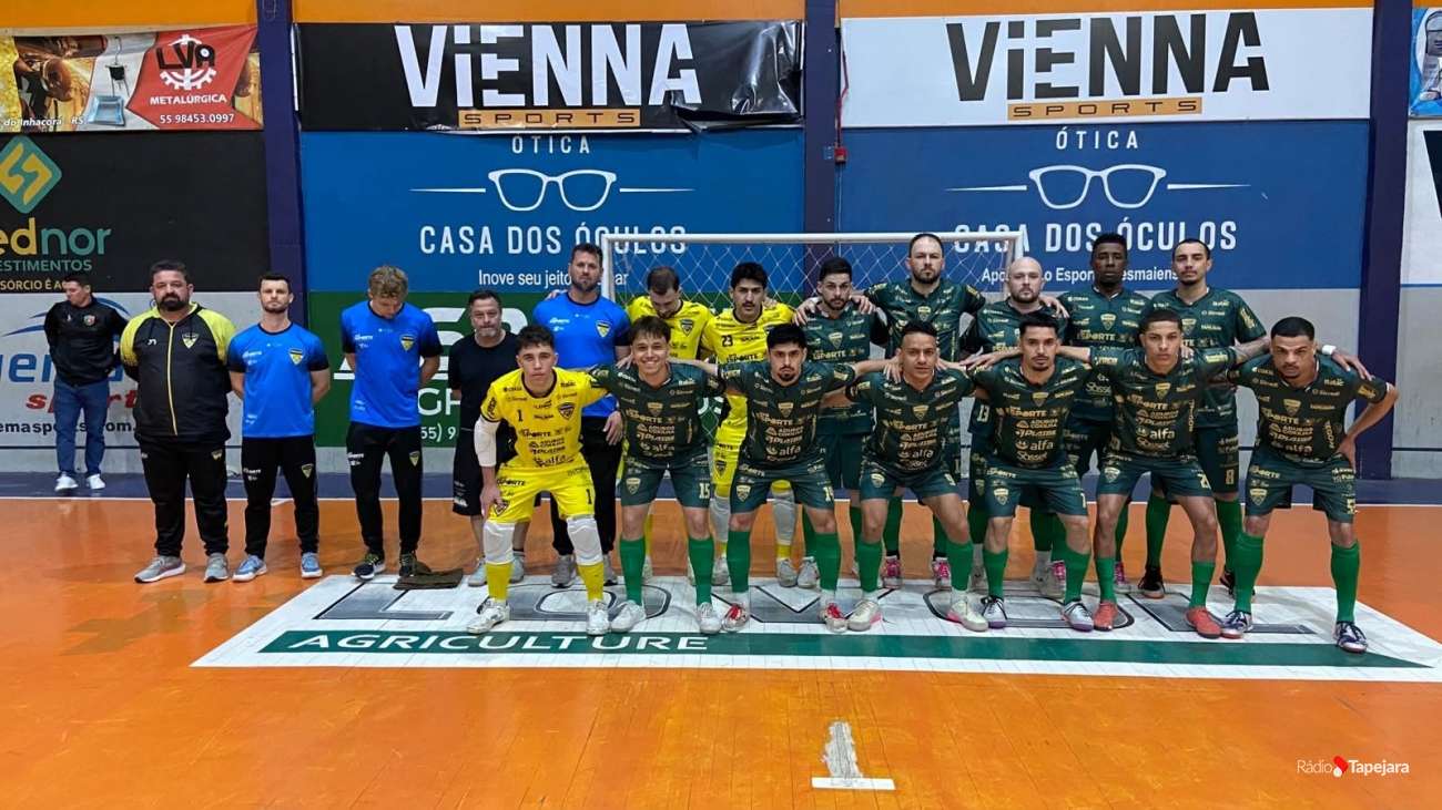 Tapejara Futsal: vitória no final de semana mantém equipe na briga pelas primeiras colocações na reta final da fase classificatória