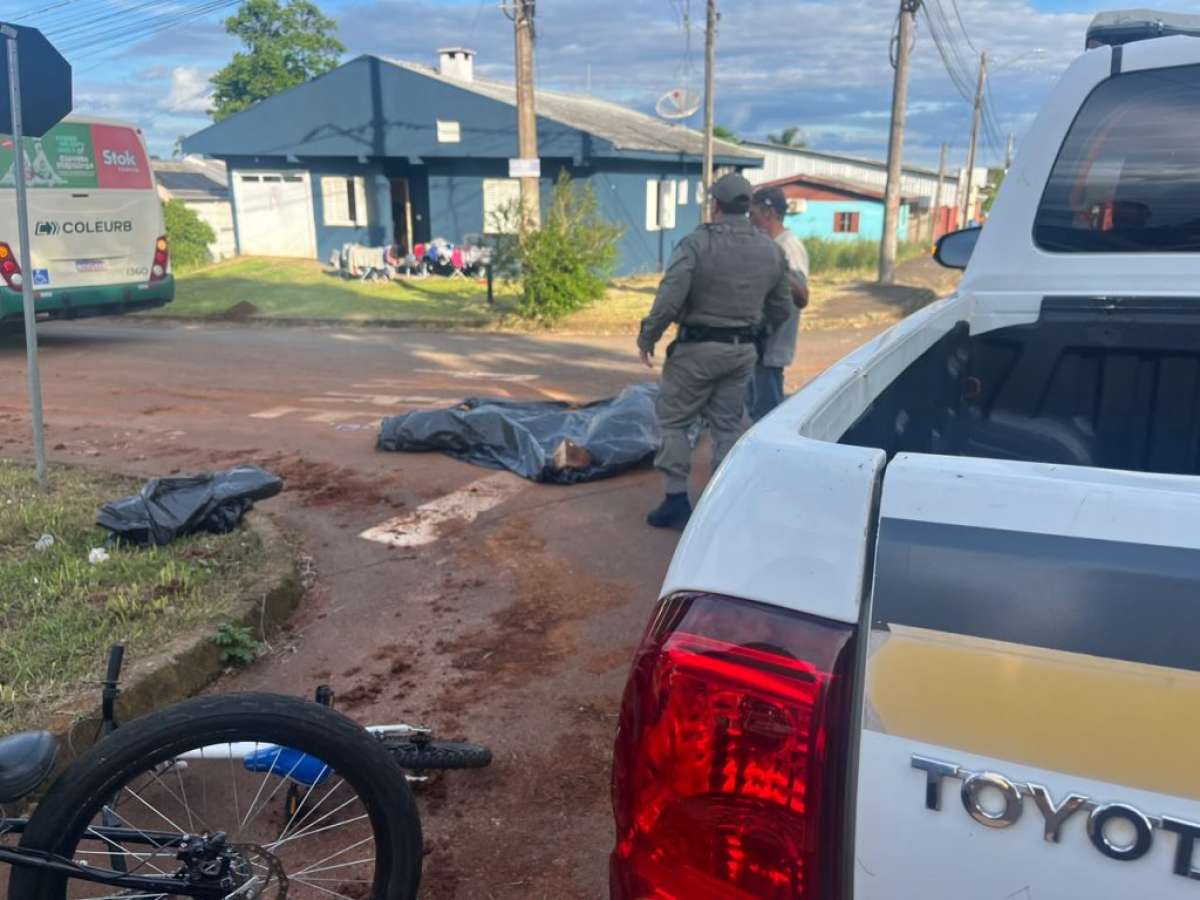 Criança morre atropelada por ônibus em Passo Fundo