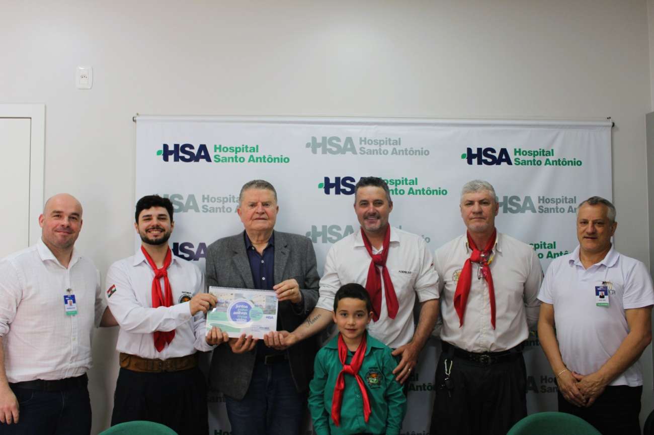 Grupo Rota das Araucárias destina R$ 2 mil ao Hospital Santo Antônio após programação da Semana Farroupilha