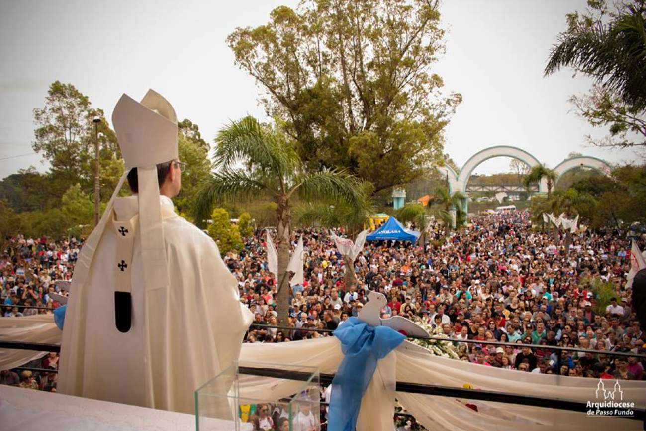 Romaria de Aparecida reúne fiéis neste domingo em Passo Fundo
