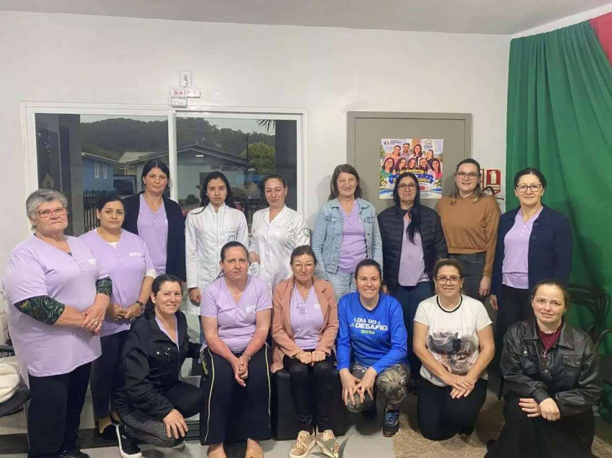 Grupo de Mulheres do PAIF participa de tarde dedicada ao autocuidado em Santa Cecília do Sul