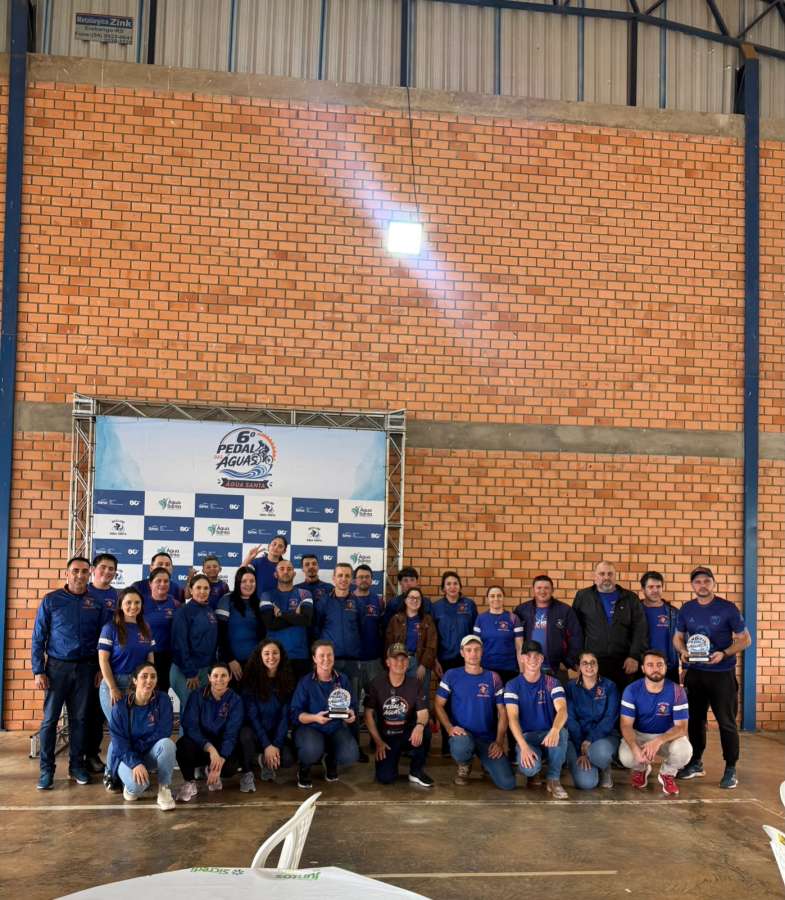 Sexto Pedal das Águas reúne mais de 100 ciclistas em Água Santa